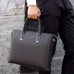 11 Montblanc Original Briefcase Men Authentic Leather Luxury