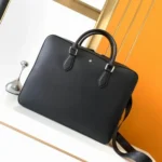 11 Montblanc Original Briefcase Men Authentic Leather Luxury