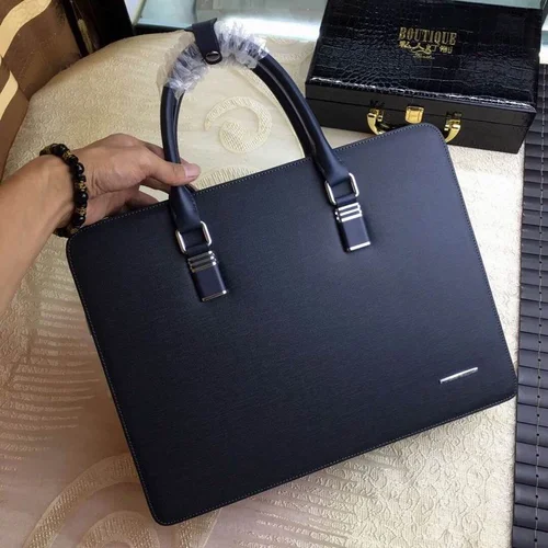 11 Montblanc Original Briefcase Men Authentic Leather Luxury