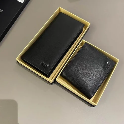 11 Montblanc Original Wallet Authentic Leather Luxury