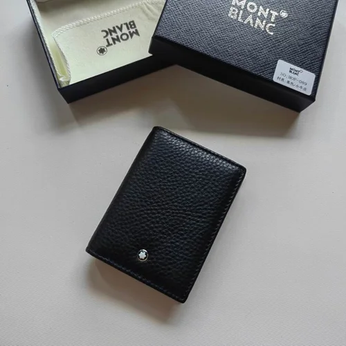 11 Montblanc Original Women's Wallet Authentic Leather