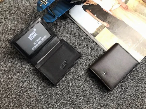 11 Montblanc Original Women's Wallet Authentic Leather