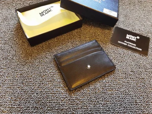 11 Montblanc Original Women's Wallet Authentic Leather