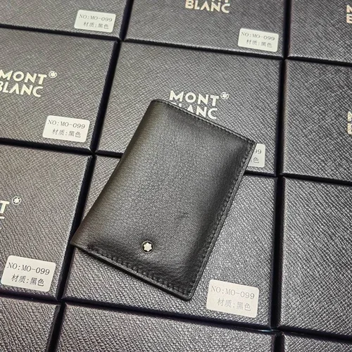 11 Montblanc Original Women's Wallet Authentic Leather