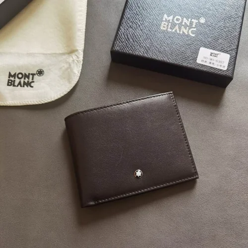 11 Montblanc Original Women's Wallet Authentic Leather