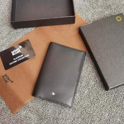 11 Montblanc Original Women's Wallet Authentic Leather