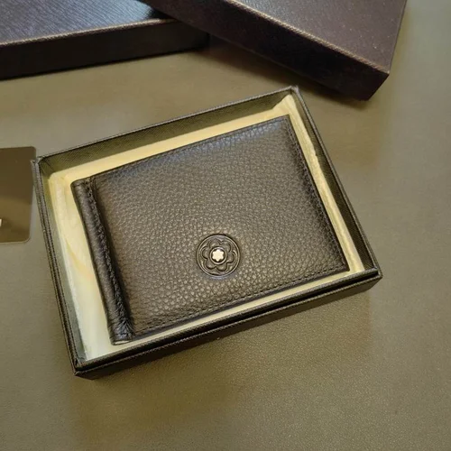 11 Montblanc Original Women's Wallet Authentic Leather