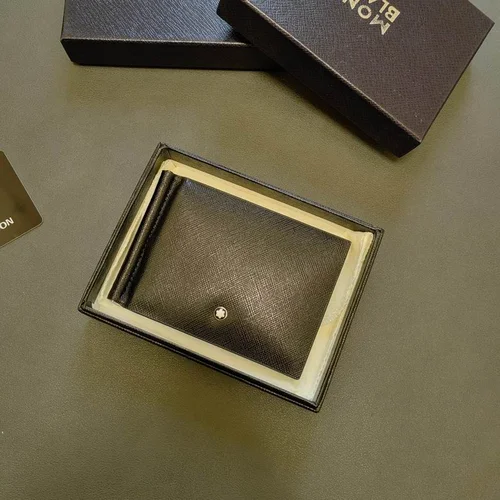 11 Montblanc Original Women's Wallet Authentic Leather