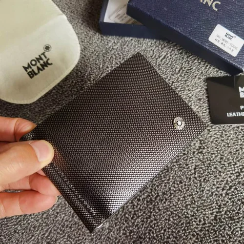 11 Montblanc Original Women's Wallet Authentic Leather