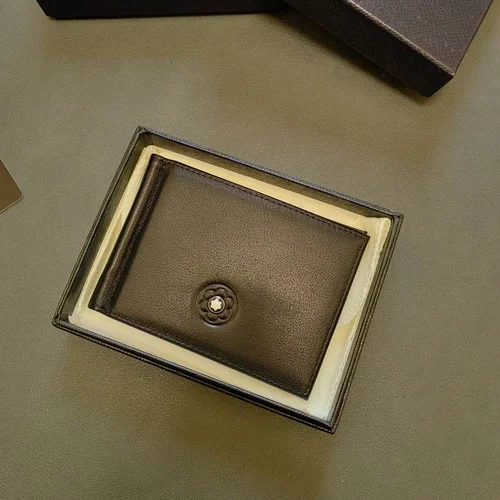 11 Montblanc Original Women's Wallet Authentic Leather