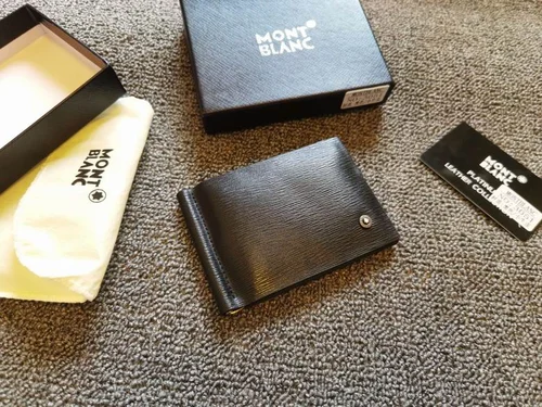 11 Montblanc Original Women's Wallet Authentic Leather