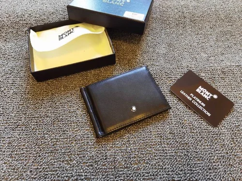 11 Montblanc Original Women's Wallet Authentic Leather