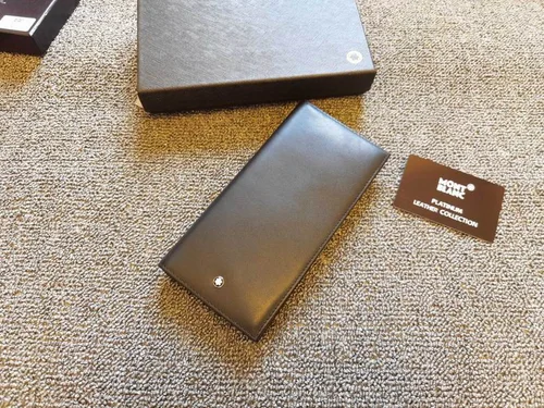 11 Montblanc Original Women's Wallet Authentic Leather