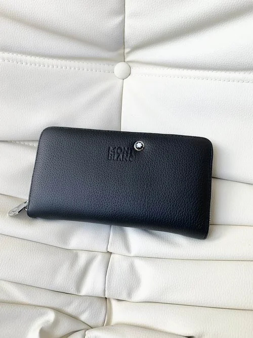 11 Montblanc Original Women's Wallet Authentic Leather