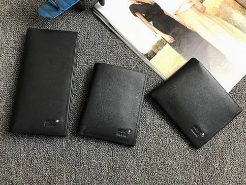 11 Montblanc Original Women's Wallet Authentic Leather