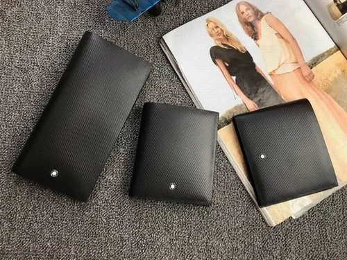 11 Montblanc Original Women's Wallet Authentic Leather