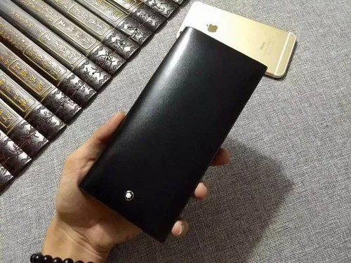 11 Montblanc Original Women's Wallet Authentic Leather