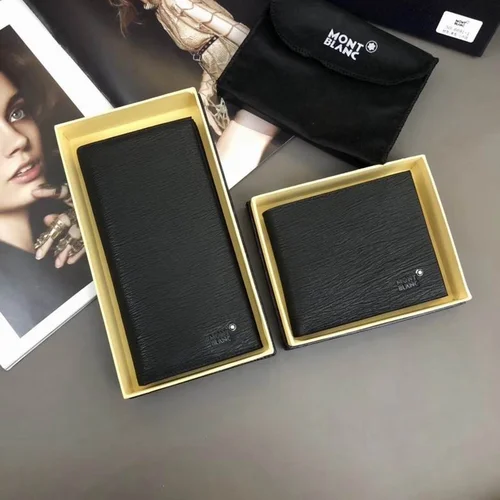 11 Montblanc Original Women's Wallet Authentic Leather