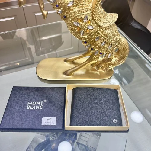 11 Montblanc Original Women's Wallet Authentic Leather