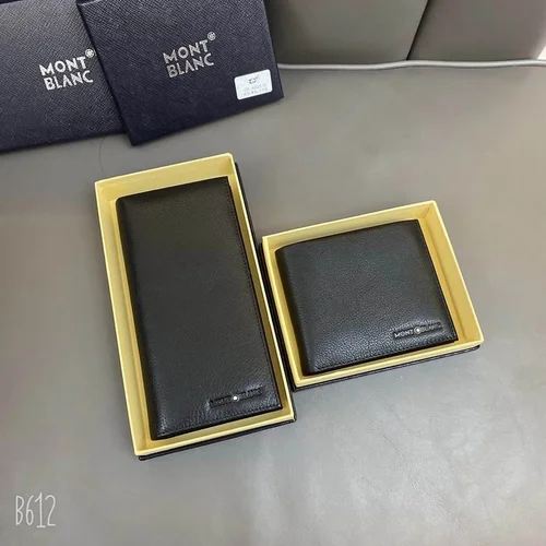 11 Montblanc Original Women's Wallet Authentic Leather