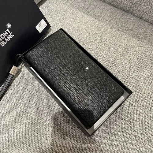 11 Montblanc Original Women's Wallet Authentic Leather