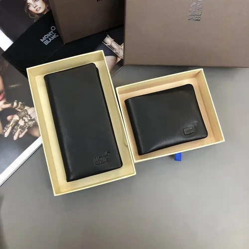 11 Montblanc Original Women's Wallet Authentic Leather