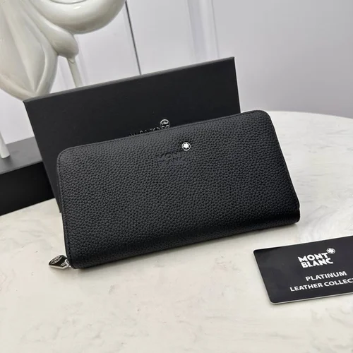 11 Montblanc Original Women's Wallet Authentic Leather