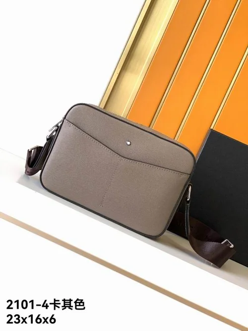 11 Montblanc Original Shoulder Bags Authentic Leather Collection