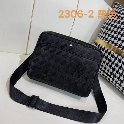 11 Montblanc Original Shoulder Bags Authentic Leather Collection