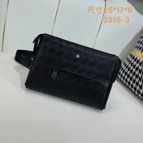 11 Montblanc Original Shoulder Bags Authentic Leather Collection