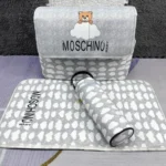 11 Moschino Mummy Diaper Bag Large Women Luxury Logo