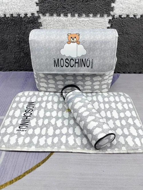 11 Moschino Mummy Diaper Bag Large Women Luxury Logo