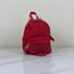Moschino Original Backpack Large Authentic Logo Canvas