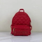 Moschino Original Backpack Large Authentic Logo Canvas