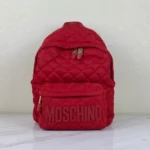 Moschino Original Backpack Large Authentic Logo Canvas