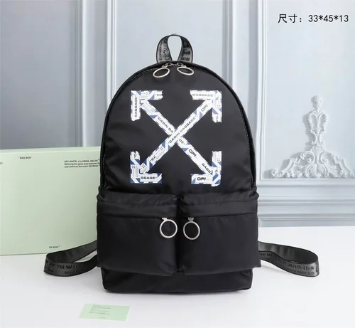 11 Off-White Original Backpack Large Authentic Canvas Luxury