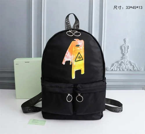 11 Off-White Original Backpack Large Authentic Canvas Luxury