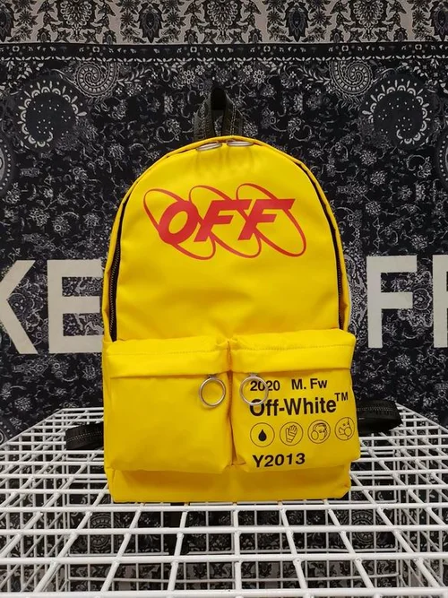 11 Off-White Original Backpack Large Authentic Canvas Luxury