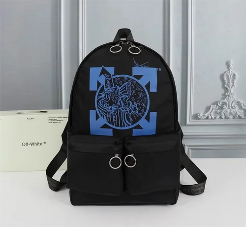 11 Off-White Original Backpack Large Authentic Canvas Luxury