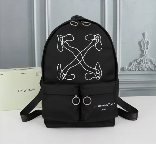 11 Off-White Original Backpack Large Authentic Canvas Luxury