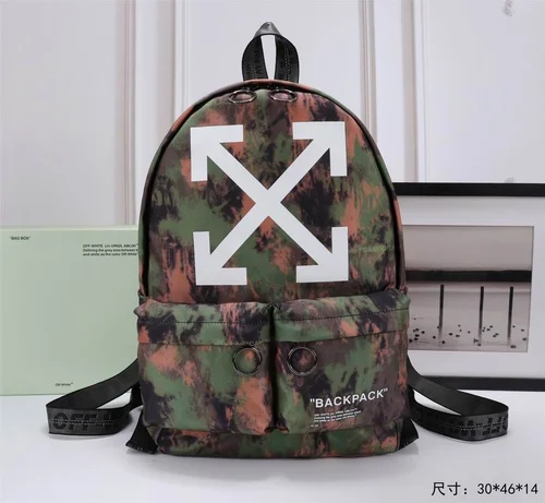 11 Off-White Original Backpack Large Authentic Canvas Luxury