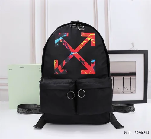 11 Off-White Original Backpack Large Authentic Canvas Luxury