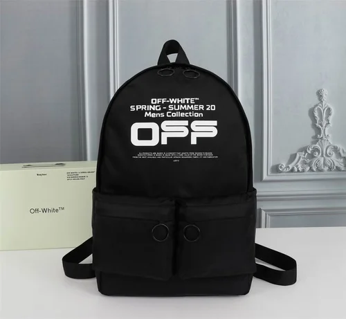 11 Off-White Original Backpack Large Authentic Canvas Luxury