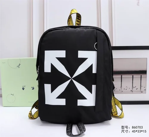 11 Off-White Original Backpack Large Authentic Canvas Luxury