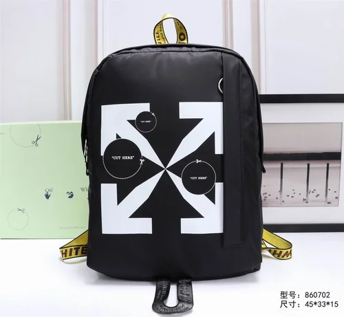 11 Off-White Original Backpack Large Authentic Canvas Luxury