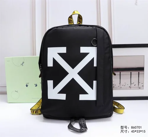 11 Off-White Original Backpack Large Authentic Canvas Luxury