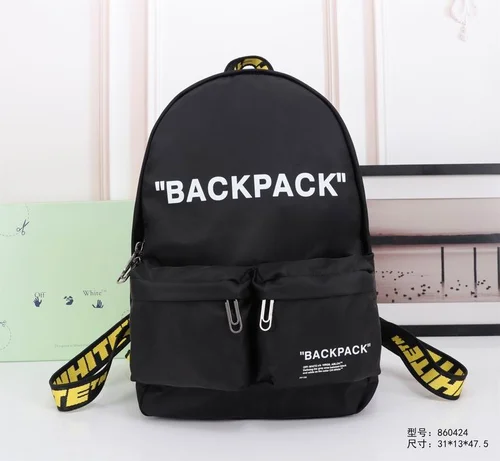 11 Off-White Original Backpack Large Authentic Canvas Luxury