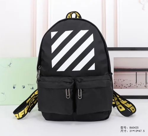 11 Off-White Original Backpack Large Authentic Canvas Luxury
