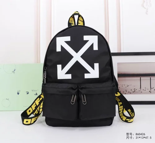 11 Off-White Original Backpack Large Authentic Canvas Luxury