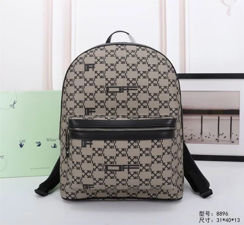 11 Off-White Original Backpack Large Authentic Canvas Luxury